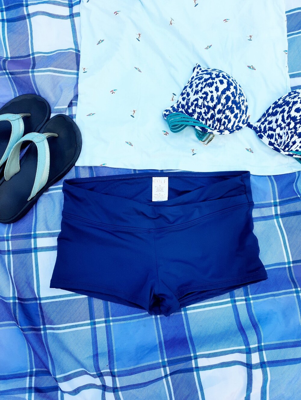 COLE Swim Shorts, Navy, Surfing